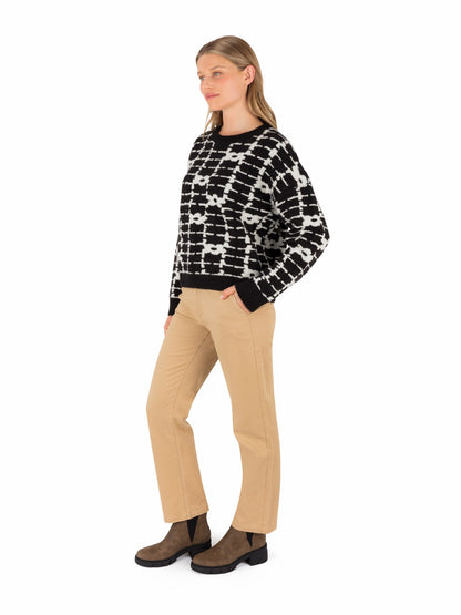 Daisy Trellis Sweater | Hurley - BLACK