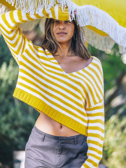 Campfire Sweater | Hurley - SAFFRON