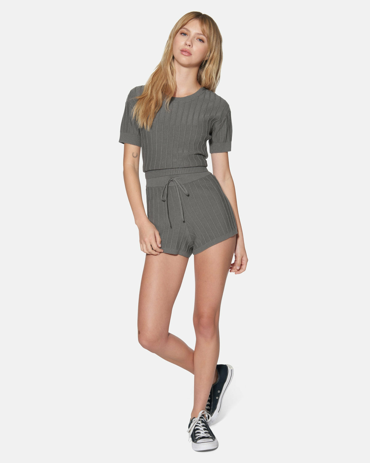 Daylight Sweater Short | Hurley - Charcoal Gray