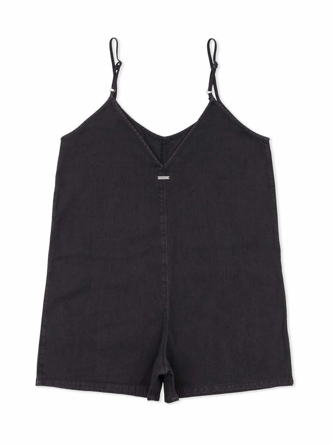 Wavy Days Romper | Hurley - Off Black