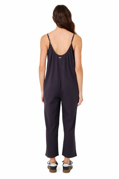 New Heights Jumpsuit | Hurley - Off Black