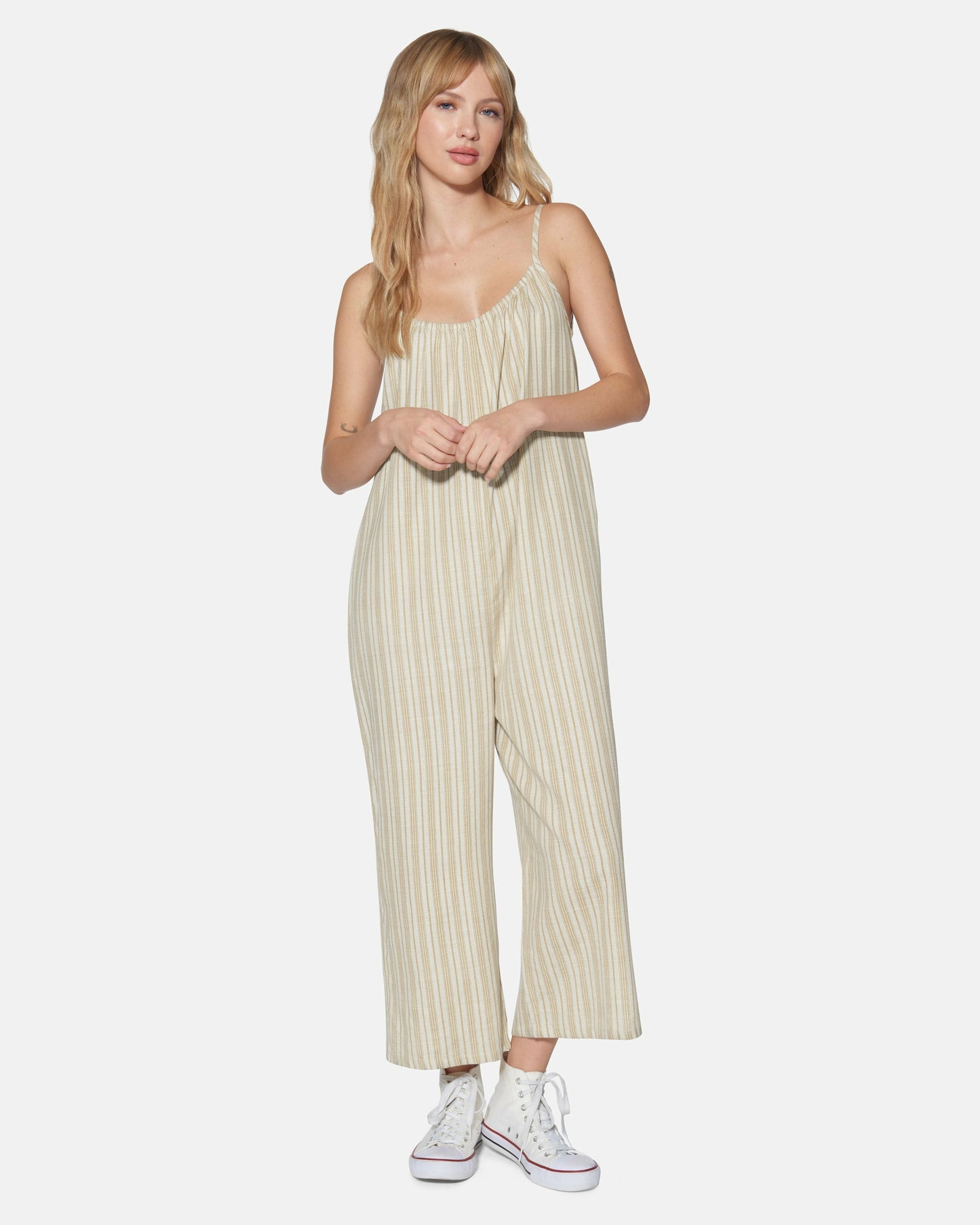 New Heights Jumpsuit | Hurley - Tan