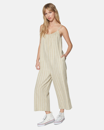 New Heights Jumpsuit | Hurley - Tan