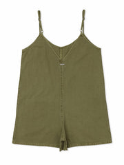Wavy Days Romper | Hurley - Vintage Moss