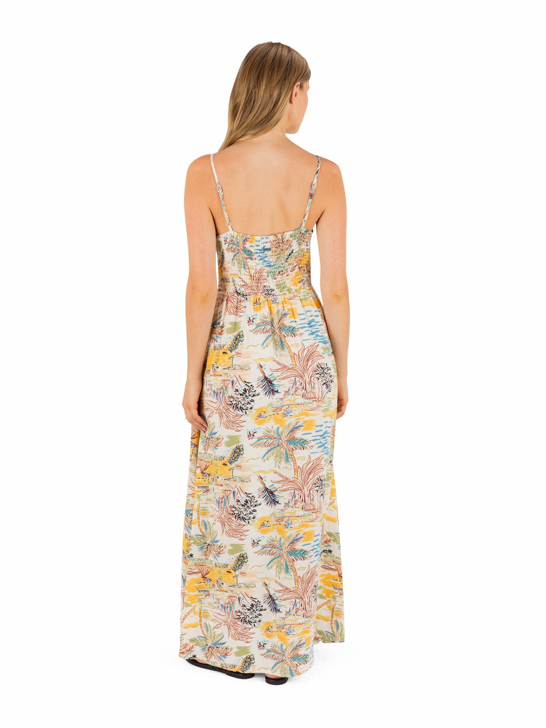Safari Scenic Maxi Dress | Hurley - Off White