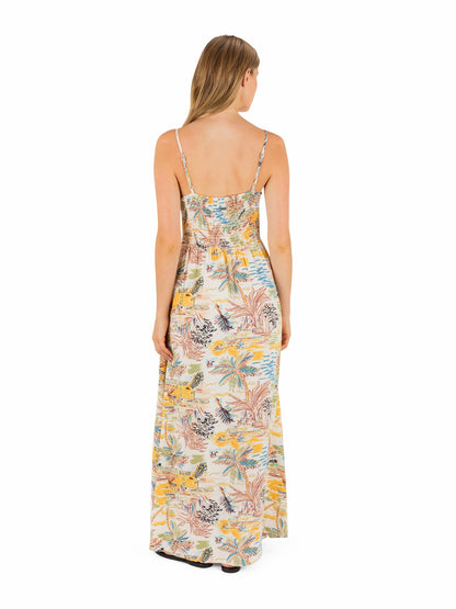 Safari Scenic Maxi Dress | Hurley - Off White