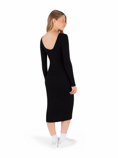Just A Girl Long Sleeve Dress | Hurley - BLACK