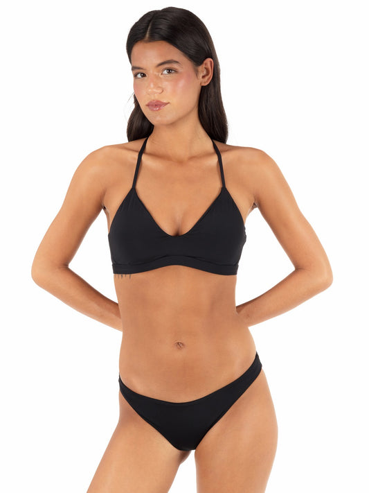 Solid Adjustable Bikini Top | Hurley - Black