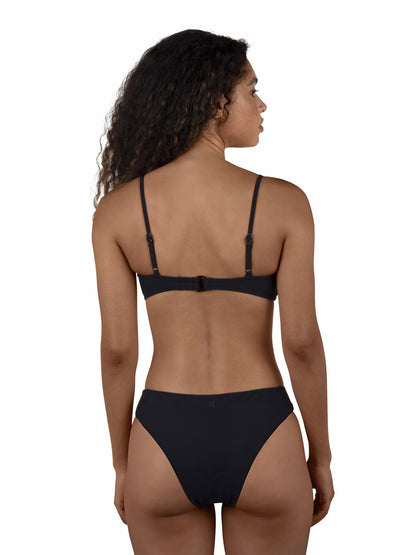 Max Solid Bralette Bikini Top | Hurley - Black