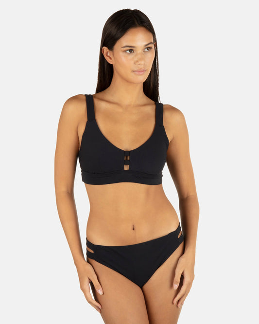 Max Solid Tab Scoop Top | Hurley - Black