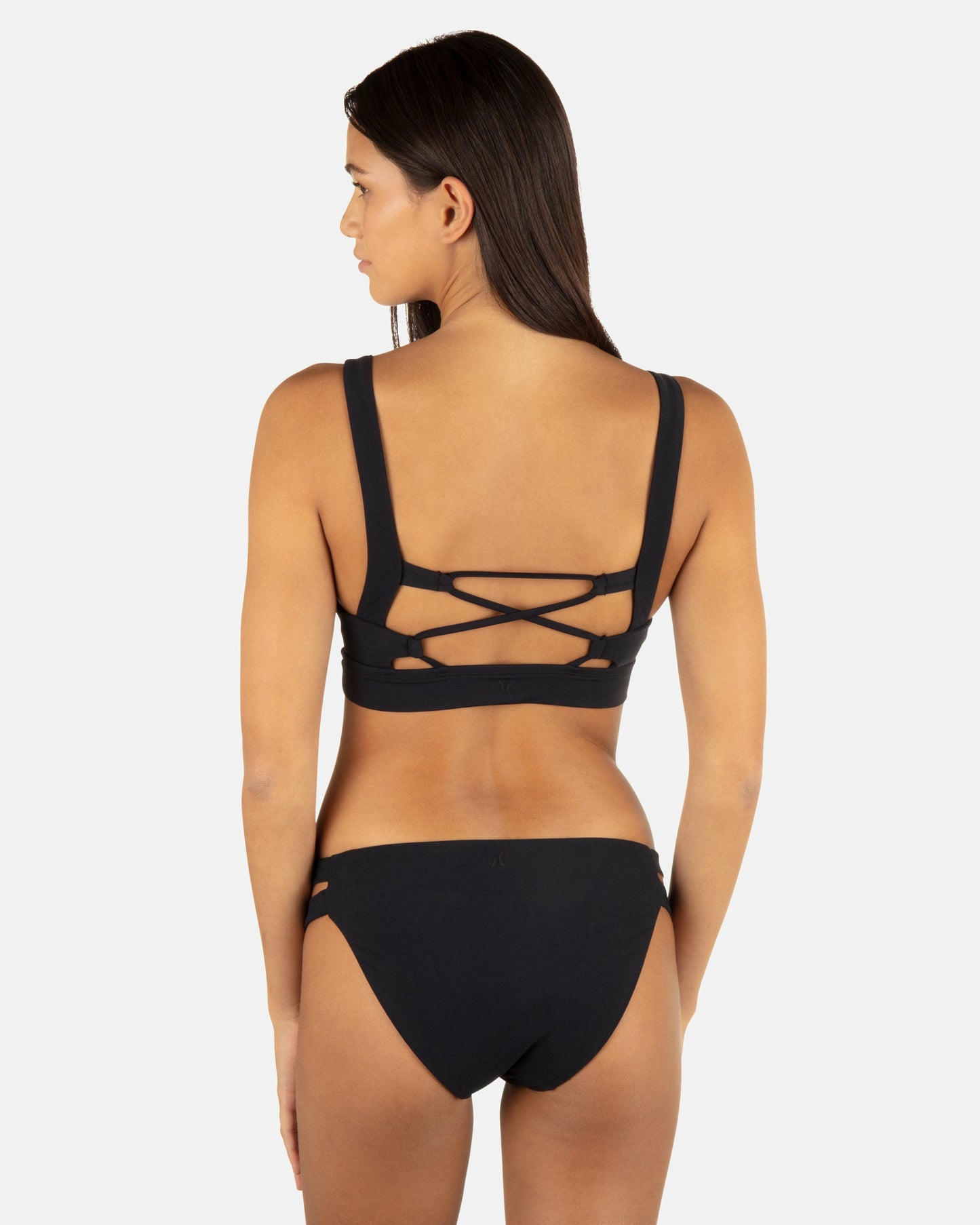 Max Solid Tab Scoop Top | Hurley - Black
