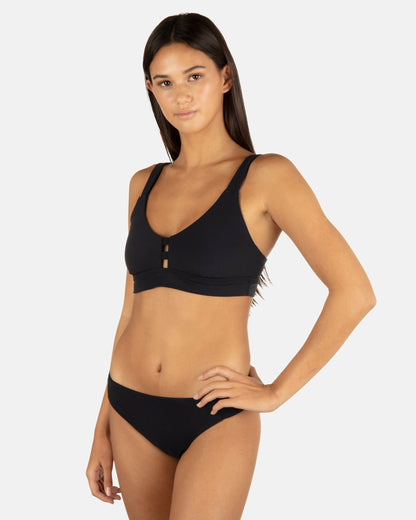 Max Solid Tab Scoop Top | Hurley - Black