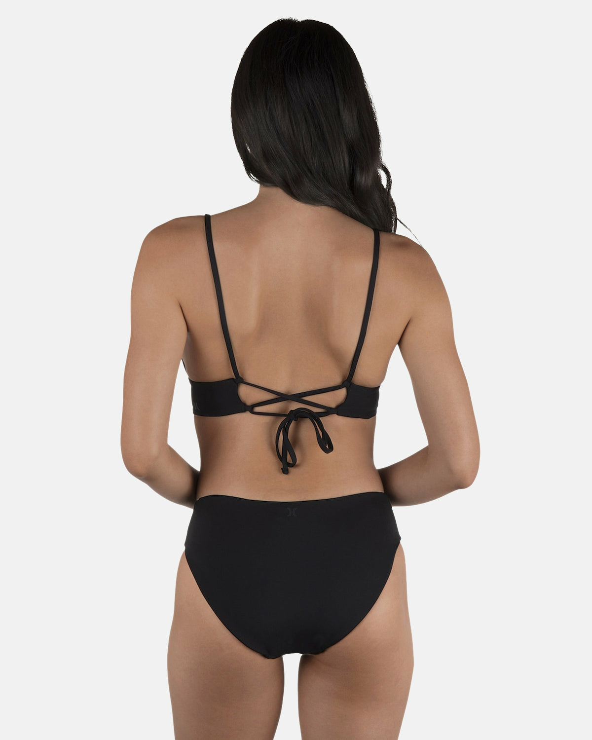 Solid Full Bikini Bottom | Hurley - Black