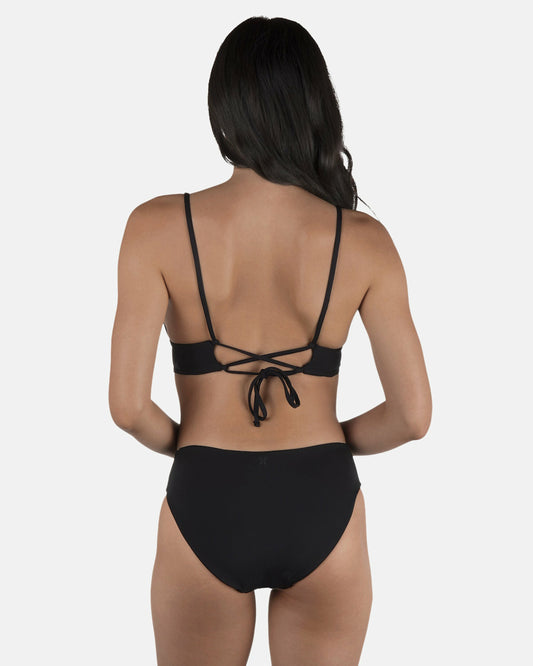 Solid Full Bikini Bottom | Hurley - Black