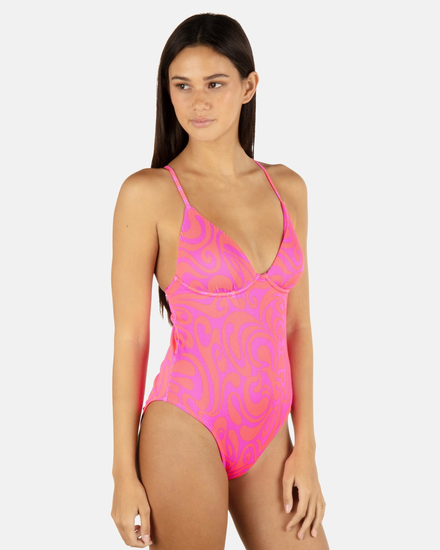 Trip Hop Moderate One Piece | Hurley - Maraschino