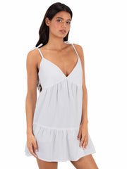 Solid Mini Dress | Hurley - White