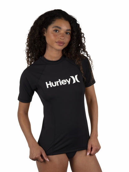 One & Only Short Sleeve Rashguard | Hurley - Black