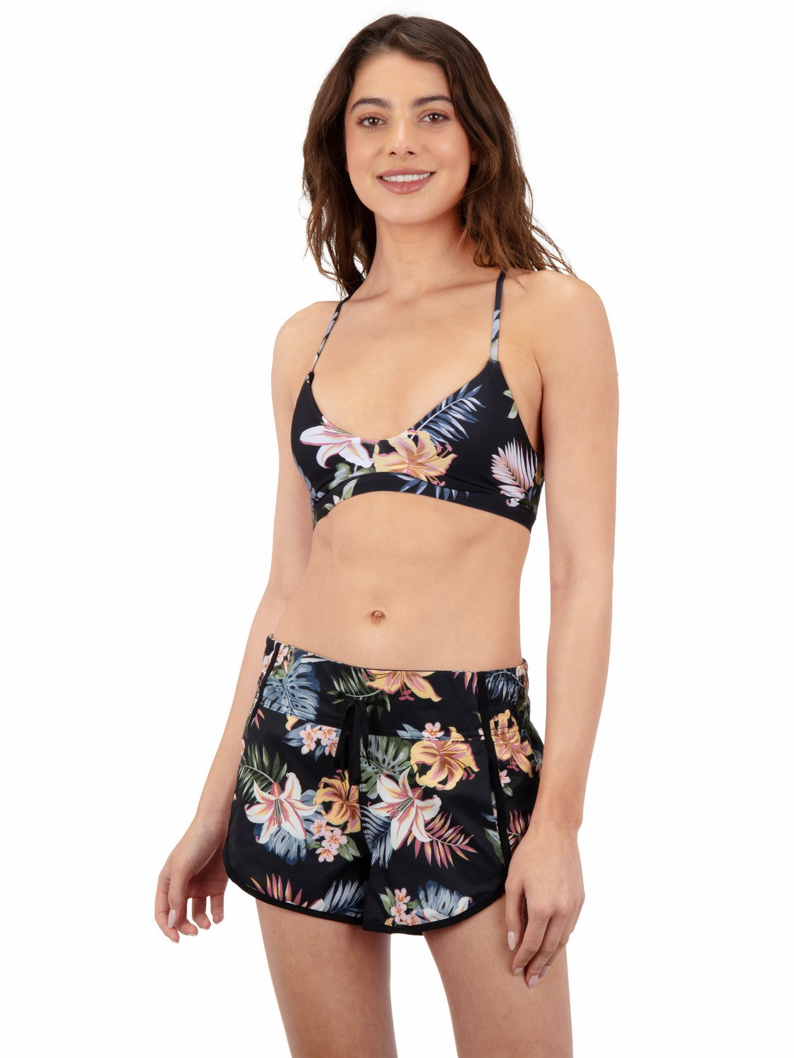 Lily Lux Aquas 2.5" Boardshort | Hurley - Black Floral