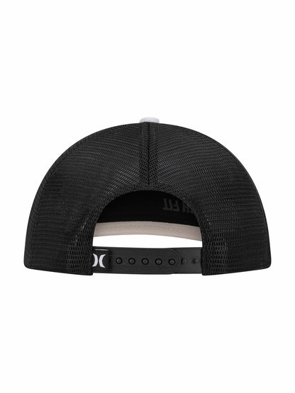 Warner Adjustable Trucker Hat | Hurley - White/Black