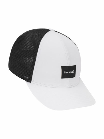 Warner Adjustable Trucker Hat | Hurley - White/Black
