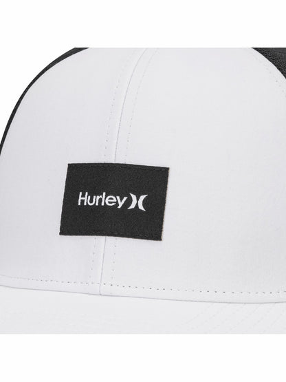 Warner Adjustable Trucker Hat | Hurley - White/Black