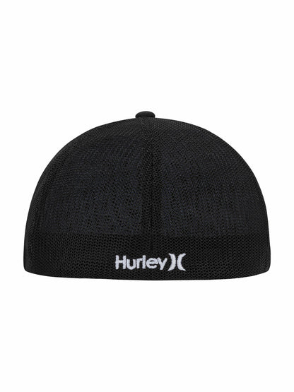 Icon Mini Mesh Stretch Fit Trucker Hat | Hurley - Black