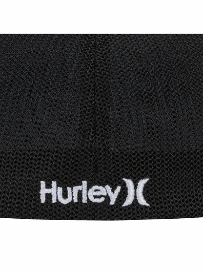 Icon Mini Mesh Stretch Fit Trucker Hat | Hurley - Black