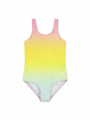 Girls' One Piece With Twist Back | Hurley - Pink Flamingo