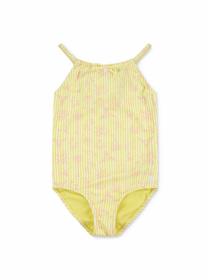 Girls' One Piece Swimsuit | Hurley - Lemon Sorbet