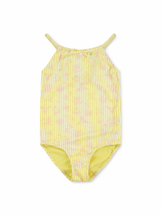 Girls' One Piece Swimsuit | Hurley - Lemon Sorbet