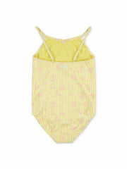 Girls' One Piece Swimsuit | Hurley - Lemon Sorbet