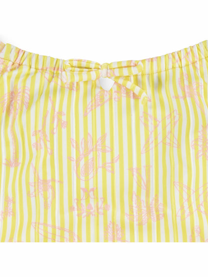 Girls' One Piece Swimsuit | Hurley - Lemon Sorbet