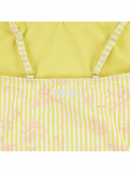 Girls' One Piece Swimsuit | Hurley - Lemon Sorbet