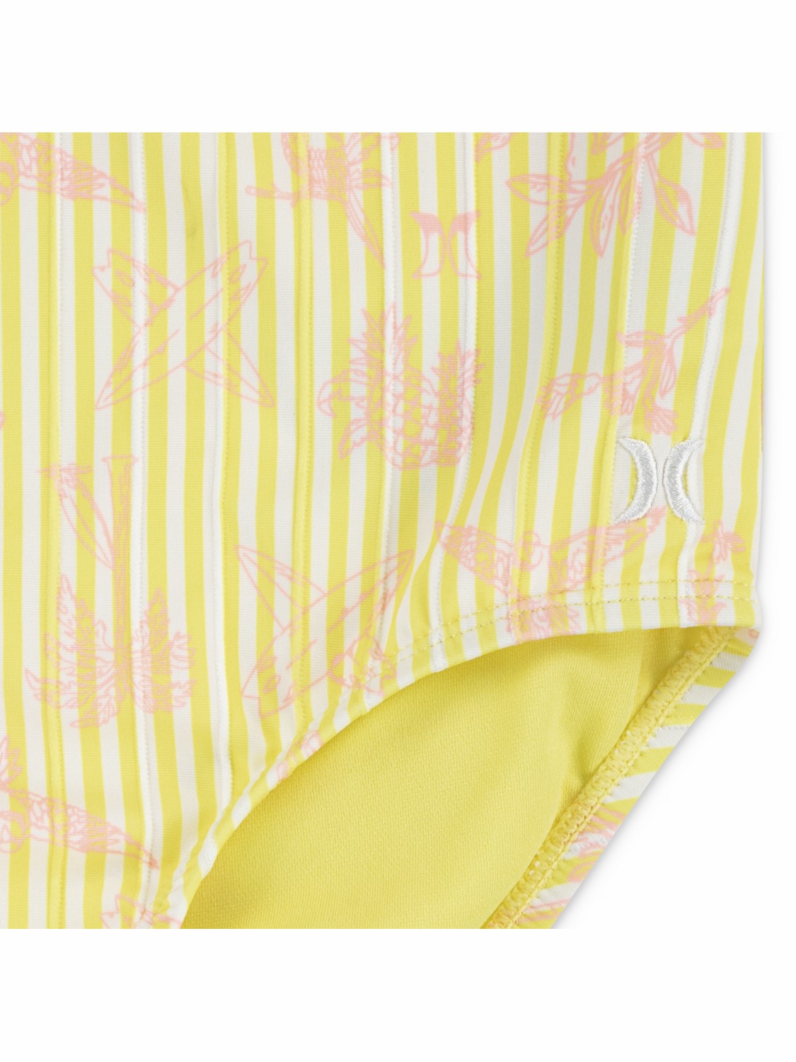 Girls' One Piece Swimsuit | Hurley - Lemon Sorbet
