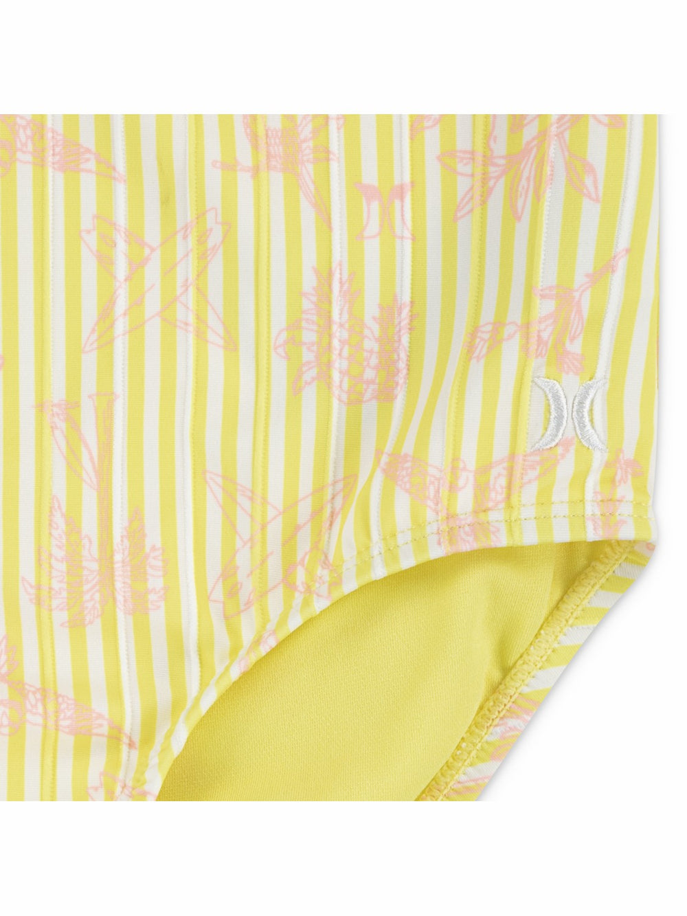 Girls' One Piece Swimsuit | Hurley - Lemon Sorbet