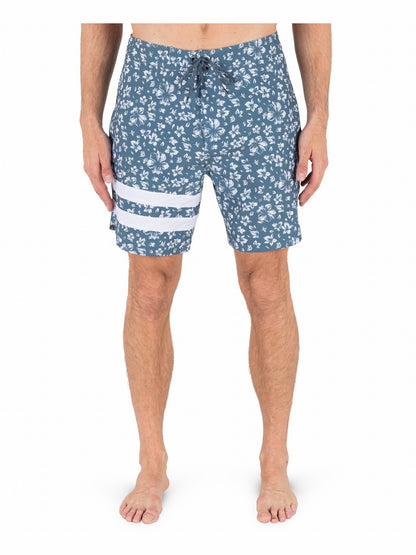 Phantom Eco Block Party 18" Boardshort | Hurley - Grey Teal