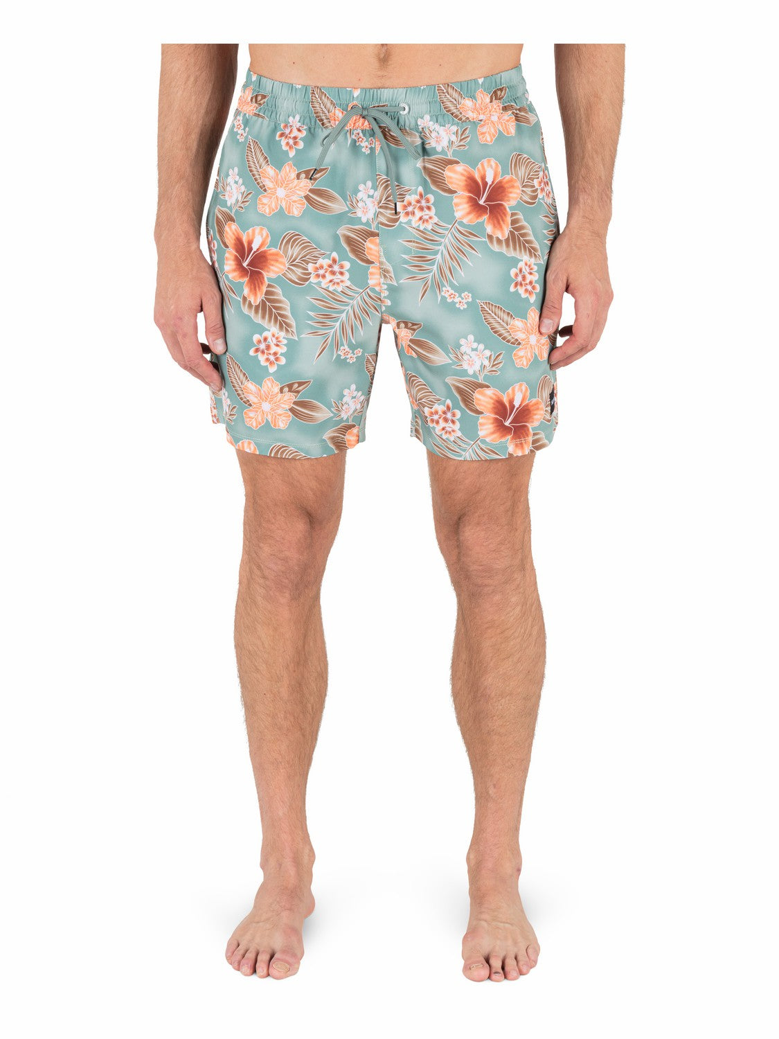 Cannonball Volley 17" Boardshort | Hurley - Cilantro