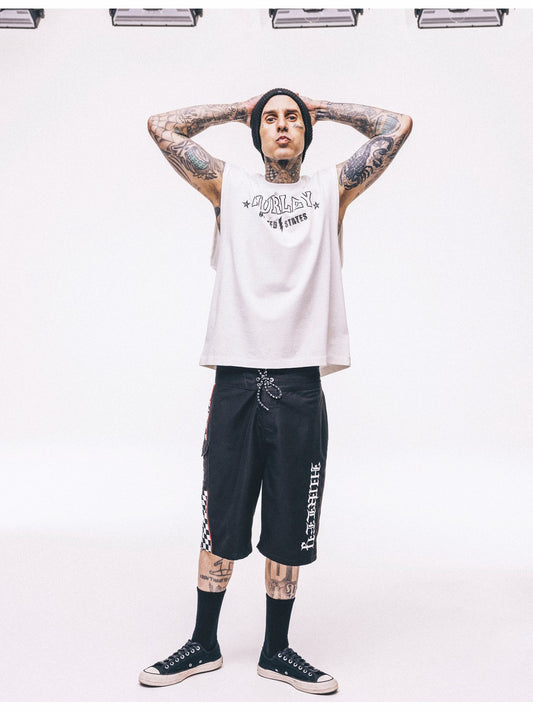 Hurley x Travis Barker Gothic Cargo 22" | Hurley - BLACK