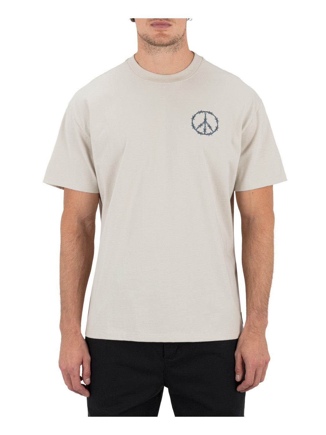 Hard Peace Short Sleeve | Hurley - Bone