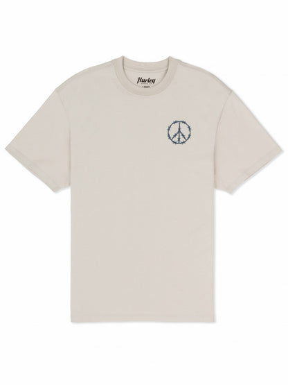 Hard Peace Short Sleeve | Hurley - Bone