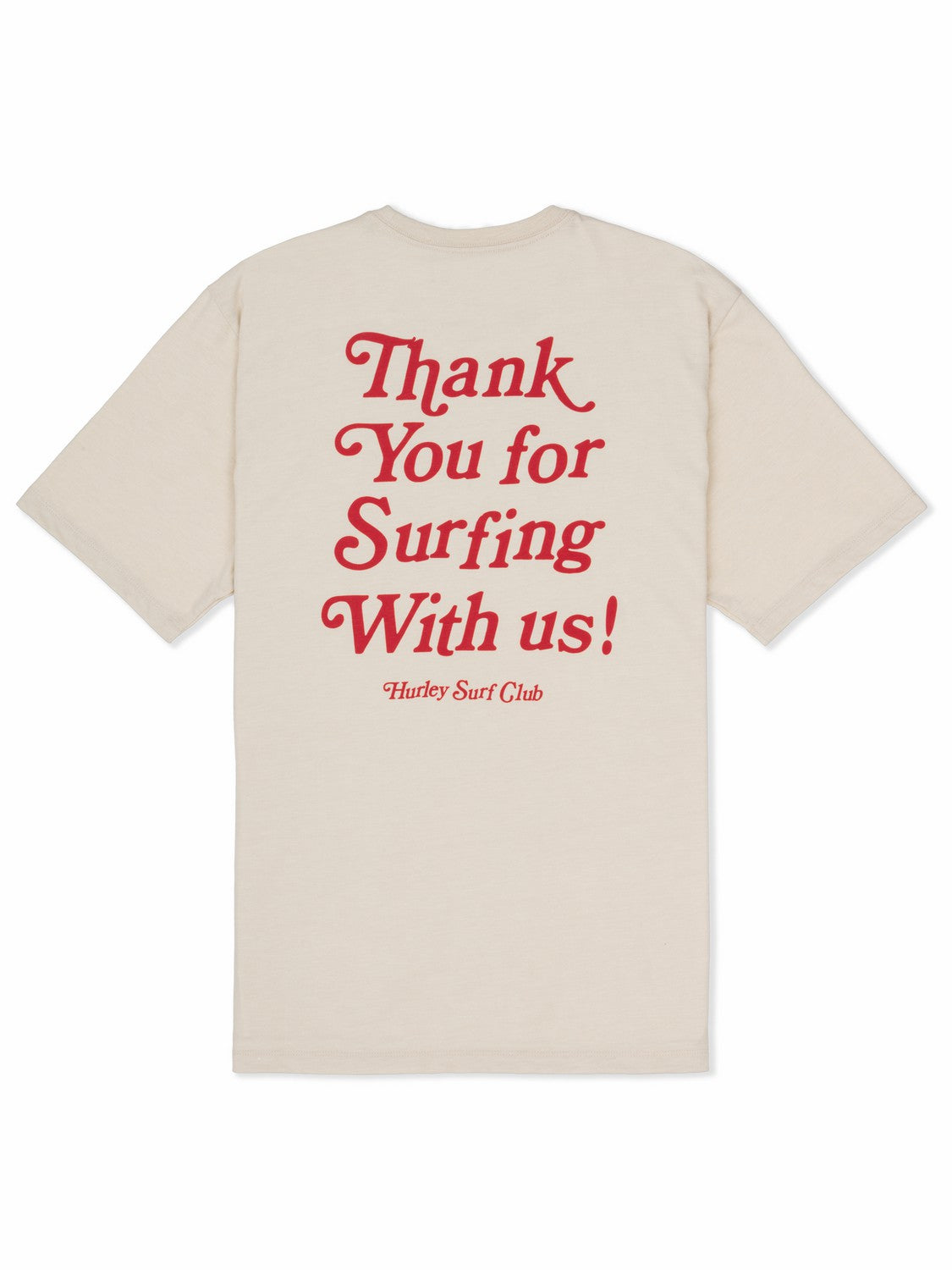 Thank You Slub Short Sleeve | Hurley - Bone