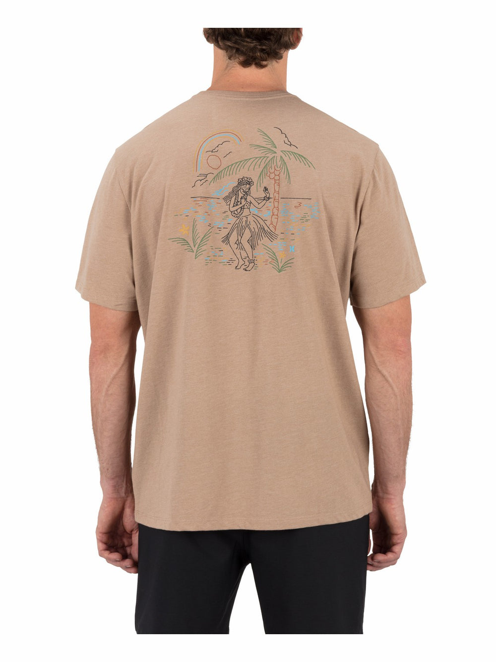 Hula In Paradise Short Sleeve | Hurley - Bristlecone Heather