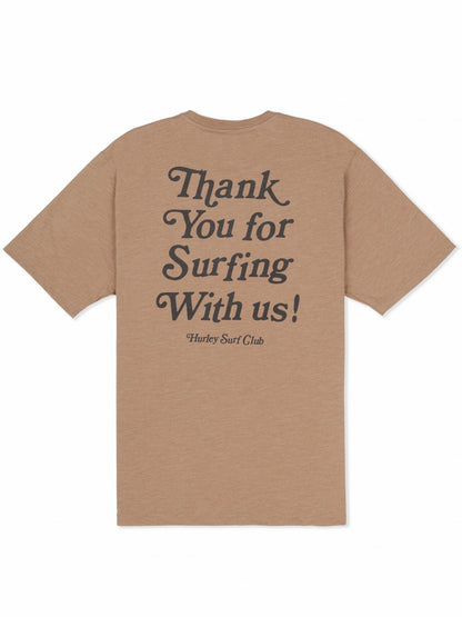 Thank You Slub Short Sleeve | Hurley - Bristlecone
