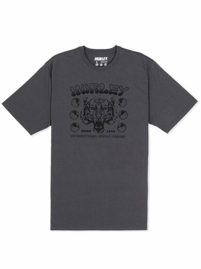 H2O Dri El Tigre No Se Short Sleeve | Hurley - Dark Stone Grey