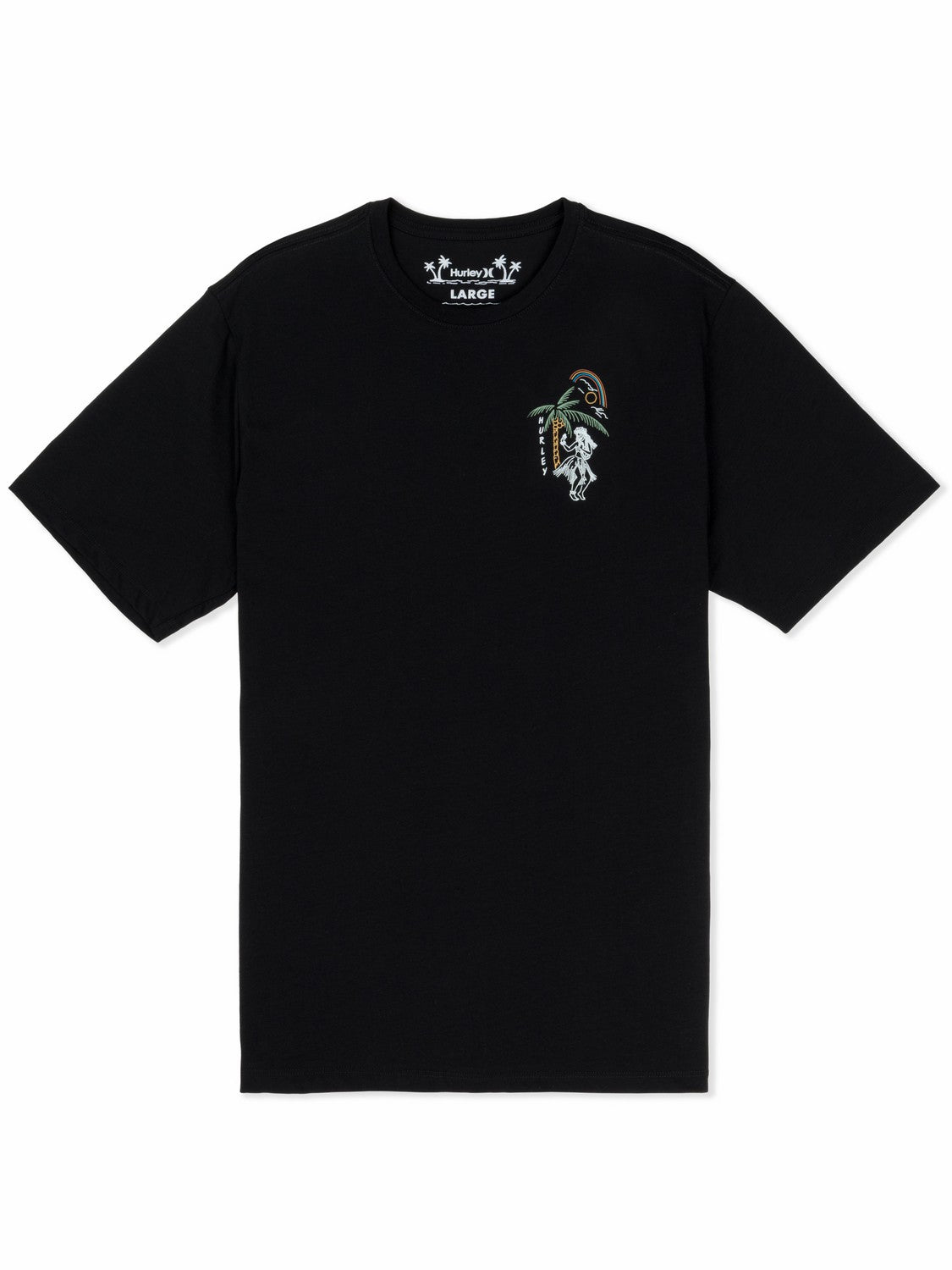 Hula In Paradise Short Sleeve | Hurley - Black