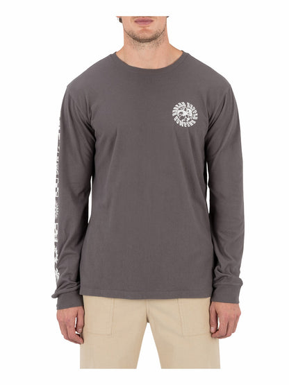Skull Mandala Long Sleeve | Hurley - Ion Grey