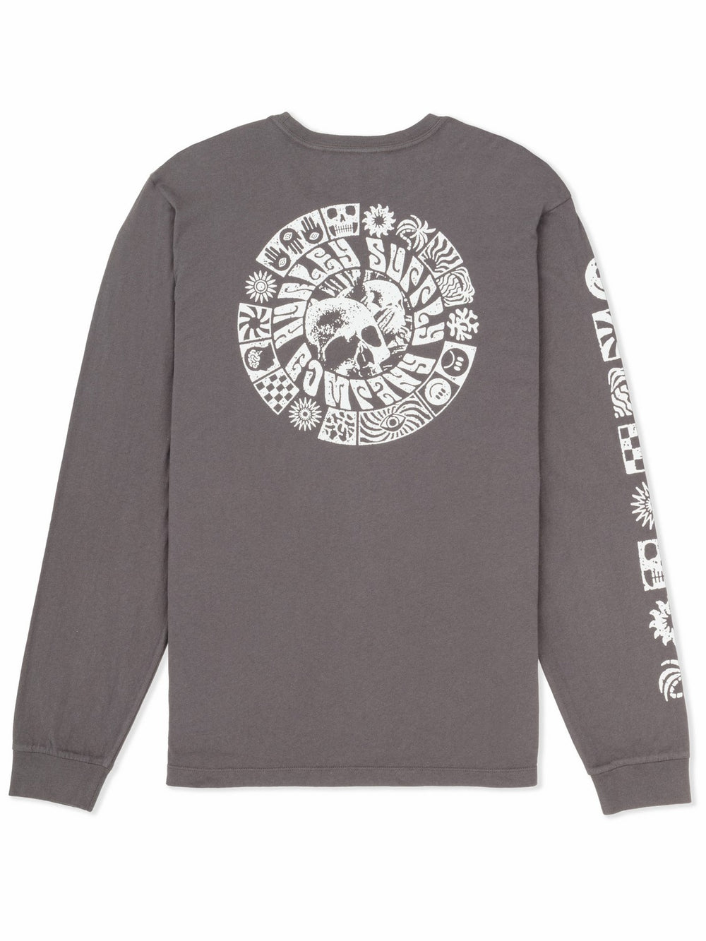 Skull Mandala Long Sleeve | Hurley - Ion Grey