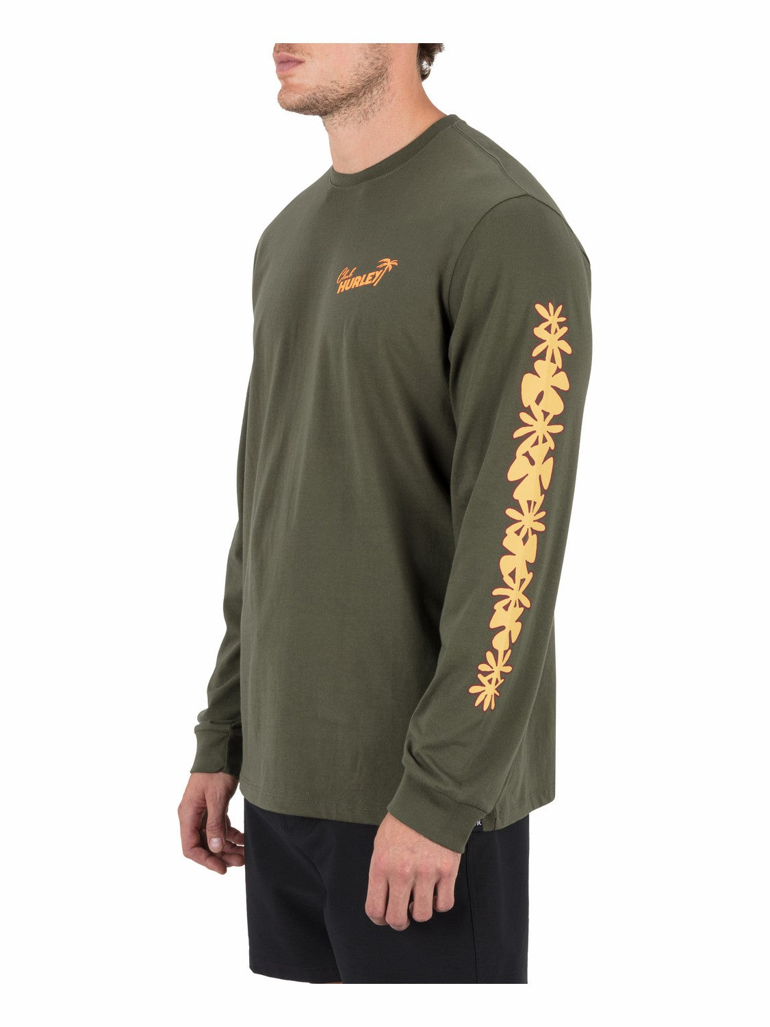 Chambord Long Sleeve | Hurley - Charcoal Fern