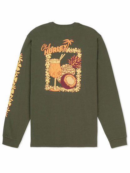 Chambord Long Sleeve | Hurley - Charcoal Fern