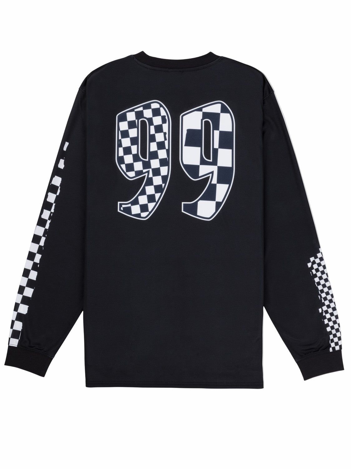 Hurley x Travis Barker Check Out Long Sleeve Jersey | Hurley - BLACK